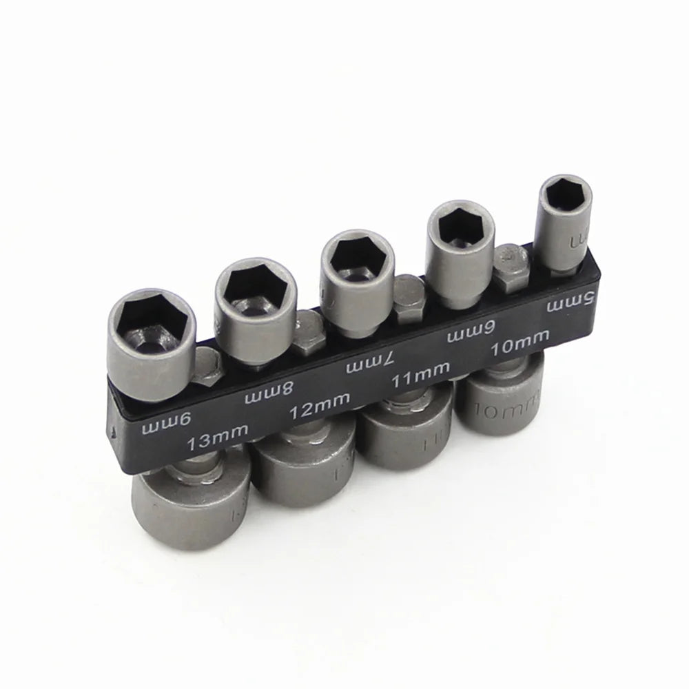 Powerful Socket Inner Hexagonal Wrench Hexagonal Handle Screwdriver Socket Extension Rod Pneumatic Screwdriver Insert Tool Set