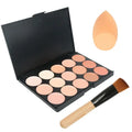 15-Color Face Concealer Camouflage Cream Contour Palette