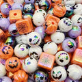 Acrylic UV Printed Halloween Beads