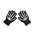 Kids Luminous Skull Gloves