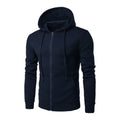 Men’s Casual Zipped Hooded Hoodie