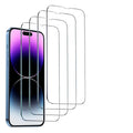 4pcs Full Cover Tempered Glass Screen Protectors